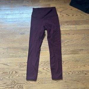 Maroon / Purple Lululemon